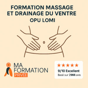 Formation massage et drainage du ventre Opu Lomi