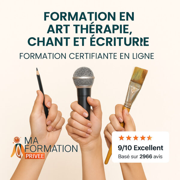 Formation Praticien en art thérapie, chant et écriture