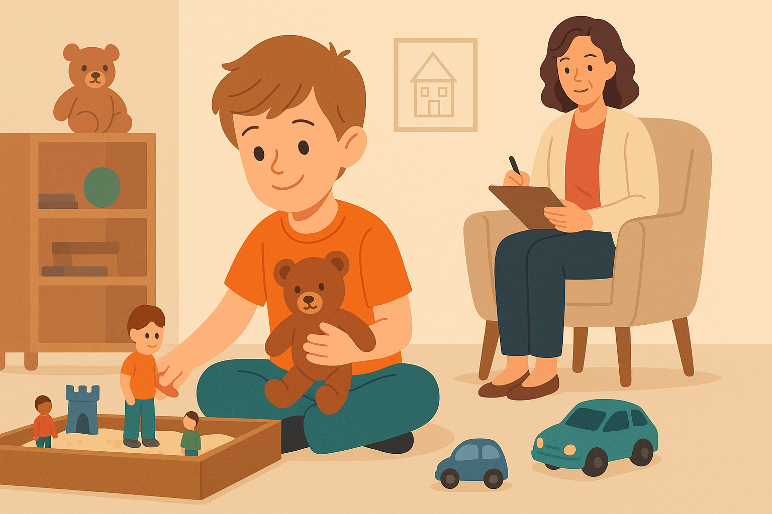 Comment la Play Therapy intégrative aide-t-elle les enfants à guérir à travers le jeu ?